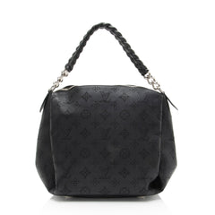 Louis Vuitton Mahina Leather Babylone Chain BB Satchel