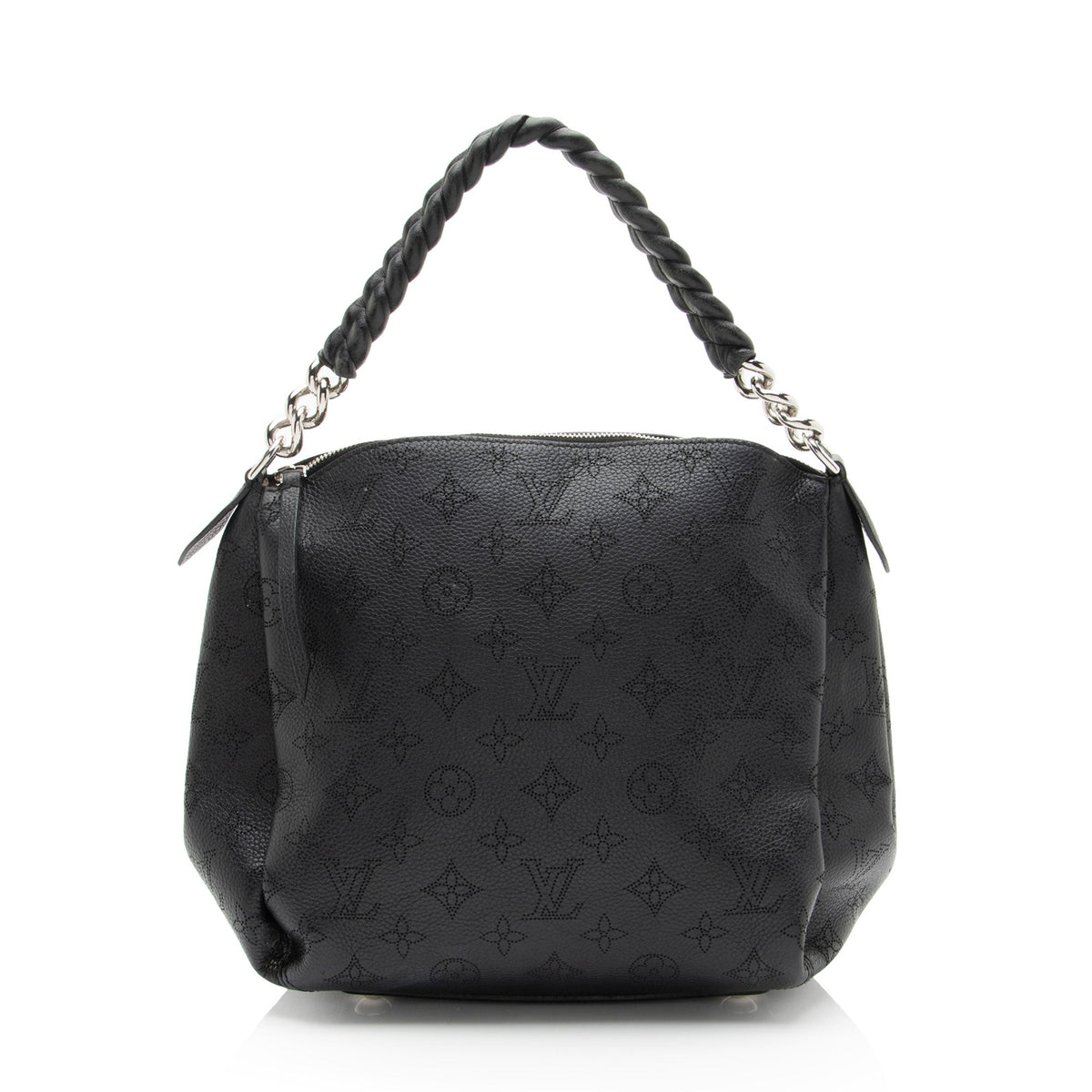 Louis Vuitton Mahina Leather Babylone Chain BB Satchel