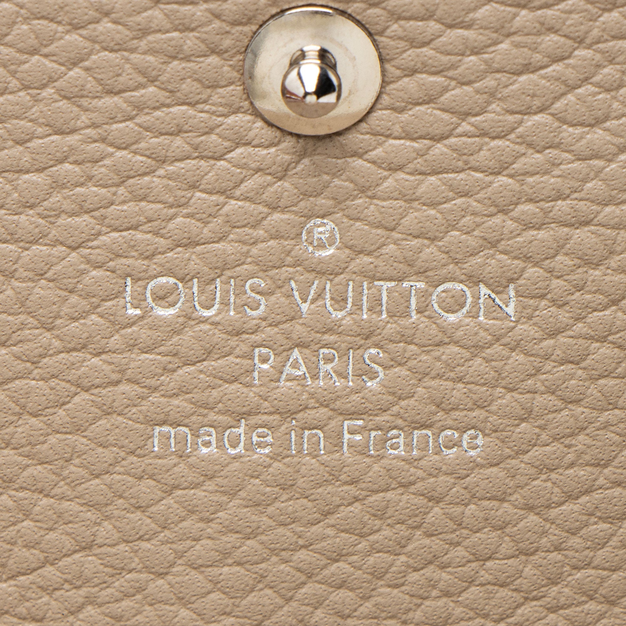 Louis Vuitton Mahina Leather Iris NM Wallet