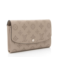 Louis Vuitton Mahina Leather Iris NM Wallet