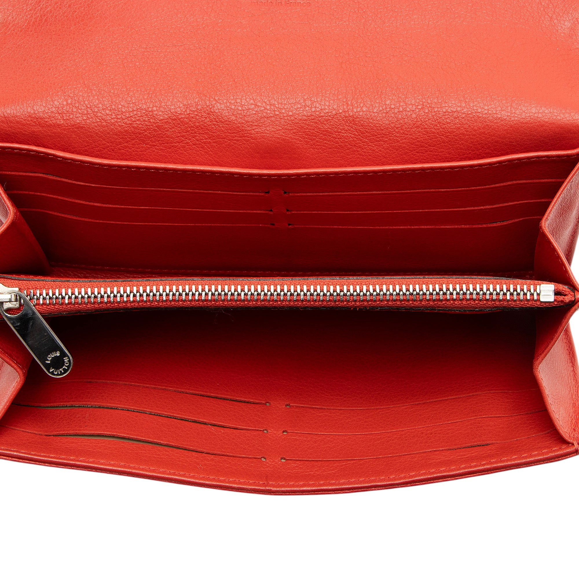 Louis Vuitton Mahina Leather Iris Wallet