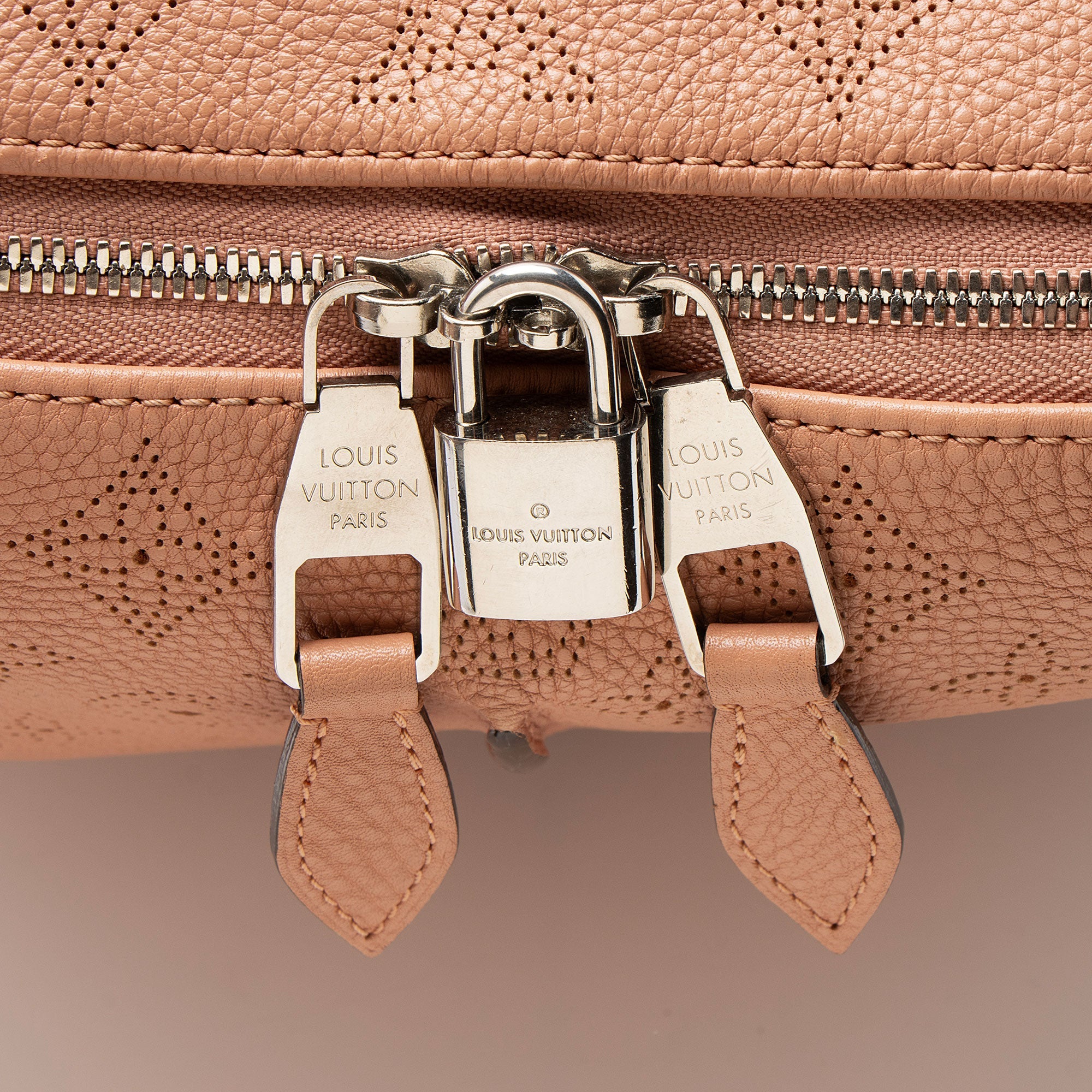 Louis Vuitton Mahina Leather Selene PM Shoulder Bag