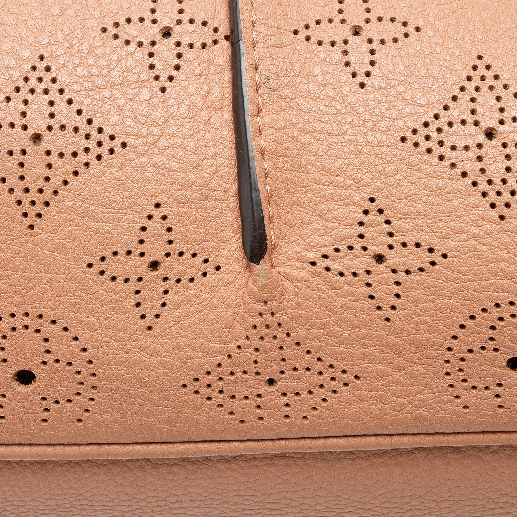 Louis Vuitton Mahina Leather Selene PM Shoulder Bag