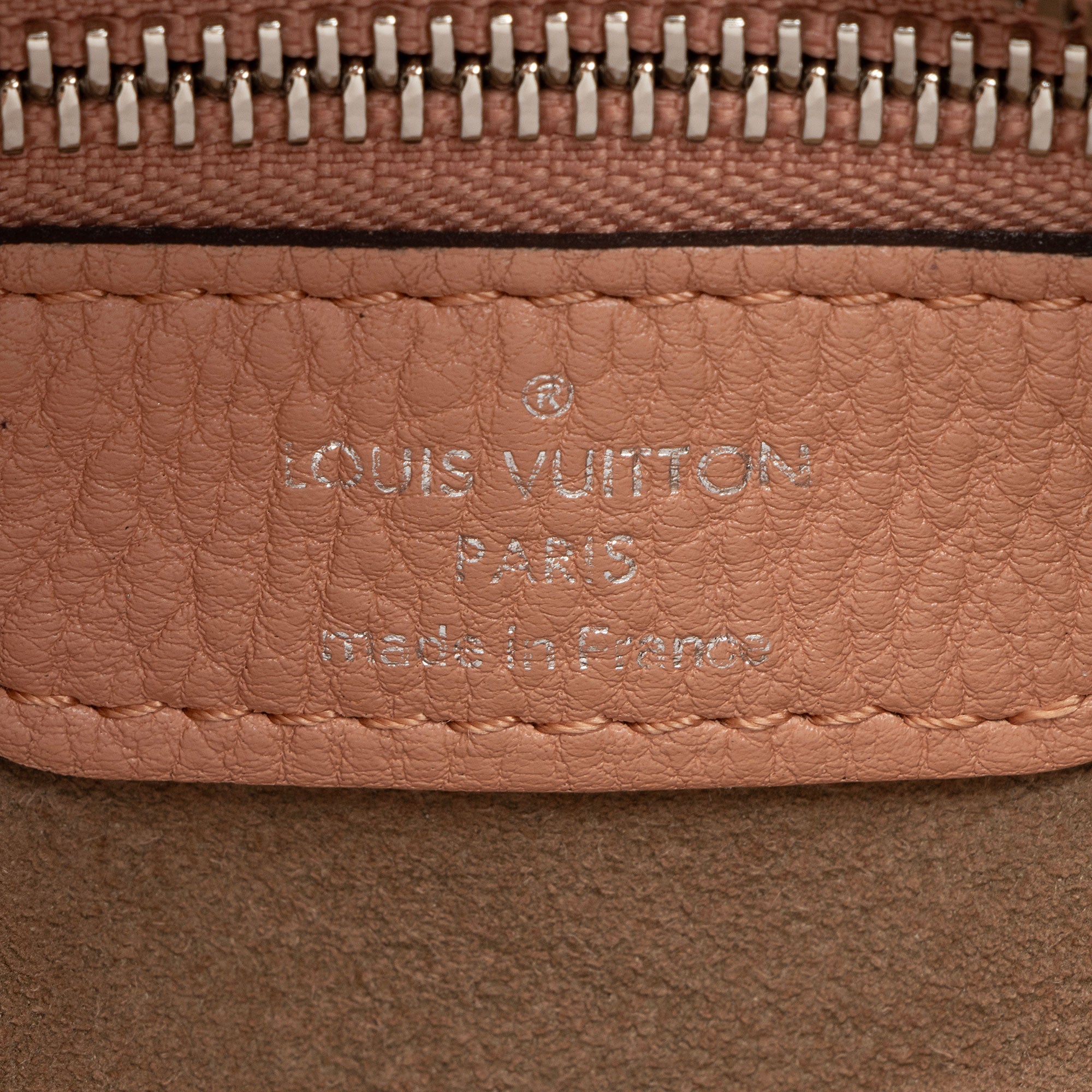 Louis Vuitton Mahina Leather Selene PM Shoulder Bag