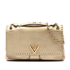 Louis Vuitton Metallic Cuir Plume Ecume Very Chain Bag