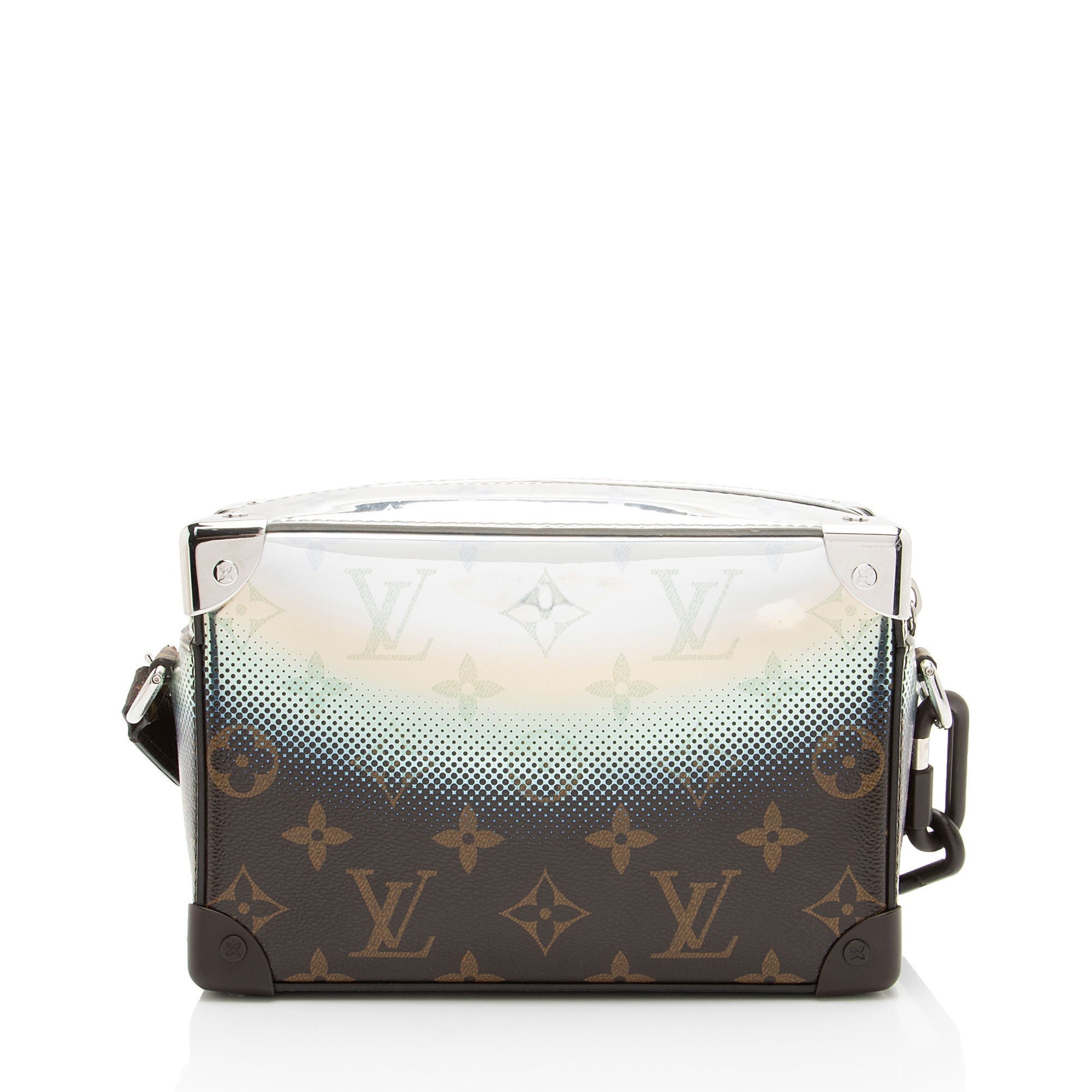 Louis Vuitton Metallic Monogram Canvas Nebula Mini Soft Trunk