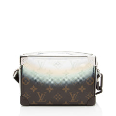 Louis Vuitton Metallic Monogram Canvas Nebula Mini Soft Trunk