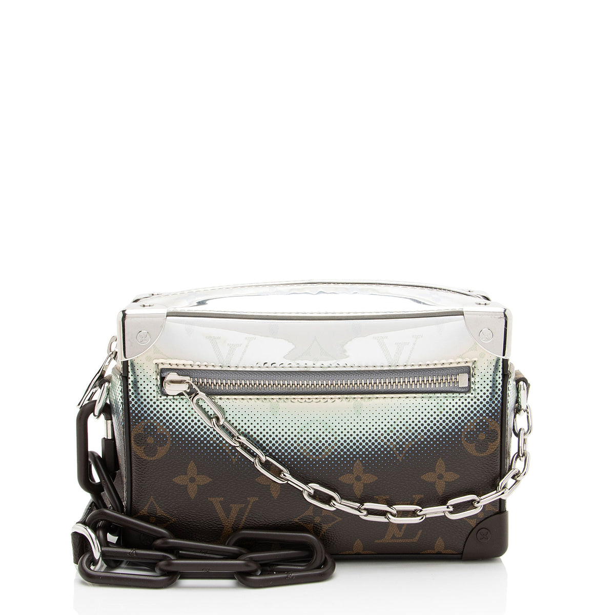 Louis Vuitton Metallic Monogram Canvas Nebula Mini Soft Trunk