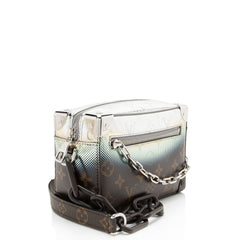 Louis Vuitton Metallic Monogram Canvas Nebula Mini Soft Trunk