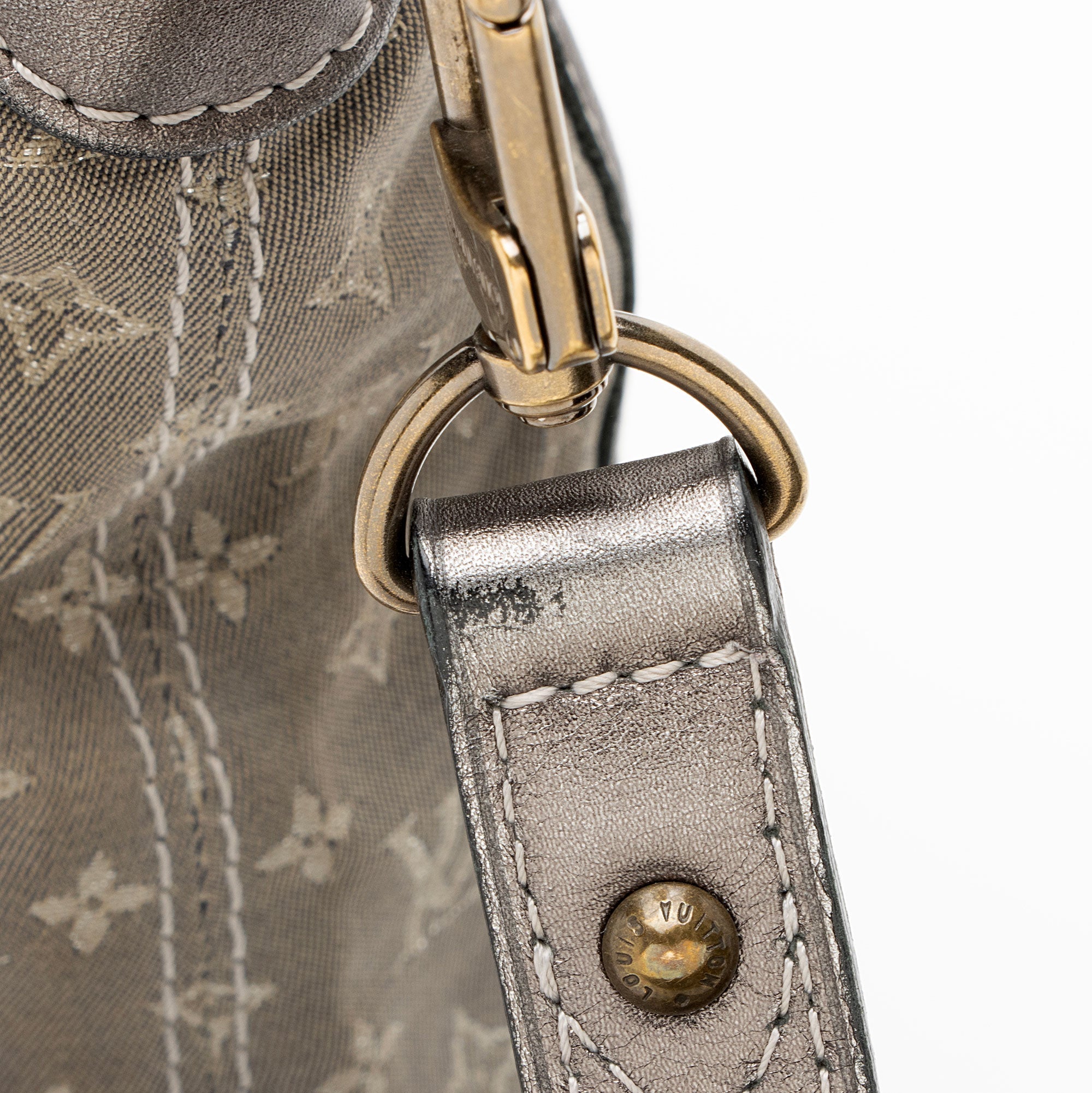 Louis Vuitton Metallic Monogram Mini Lin Idylle Angele Tote