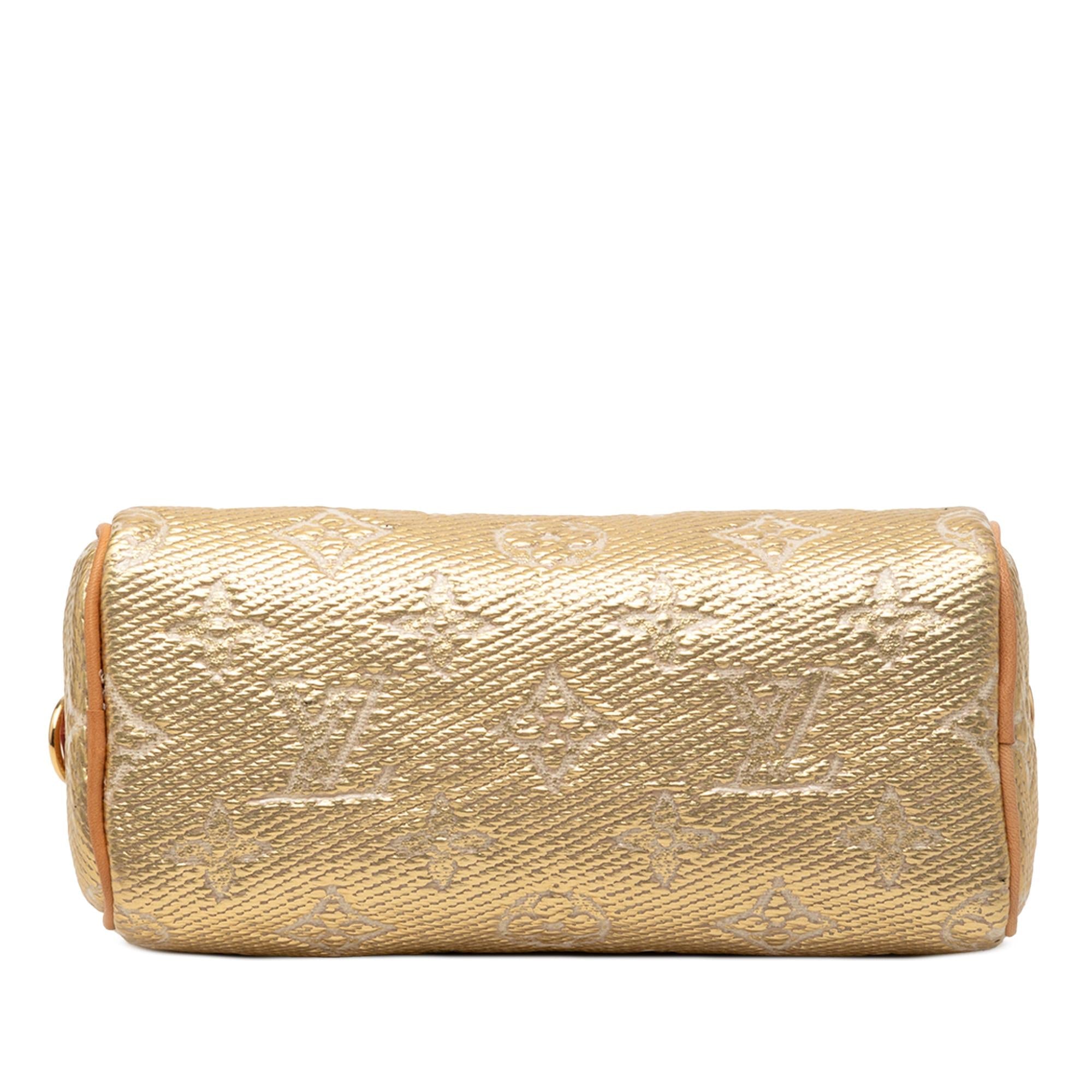 Louis Vuitton Monoglam Nano Speedy Bandouliere