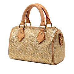 Louis Vuitton Monoglam Nano Speedy Bandouliere