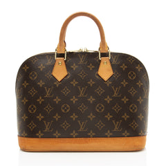 Louis Vuitton Vintage Monogram Canvas Alma PM Satchel