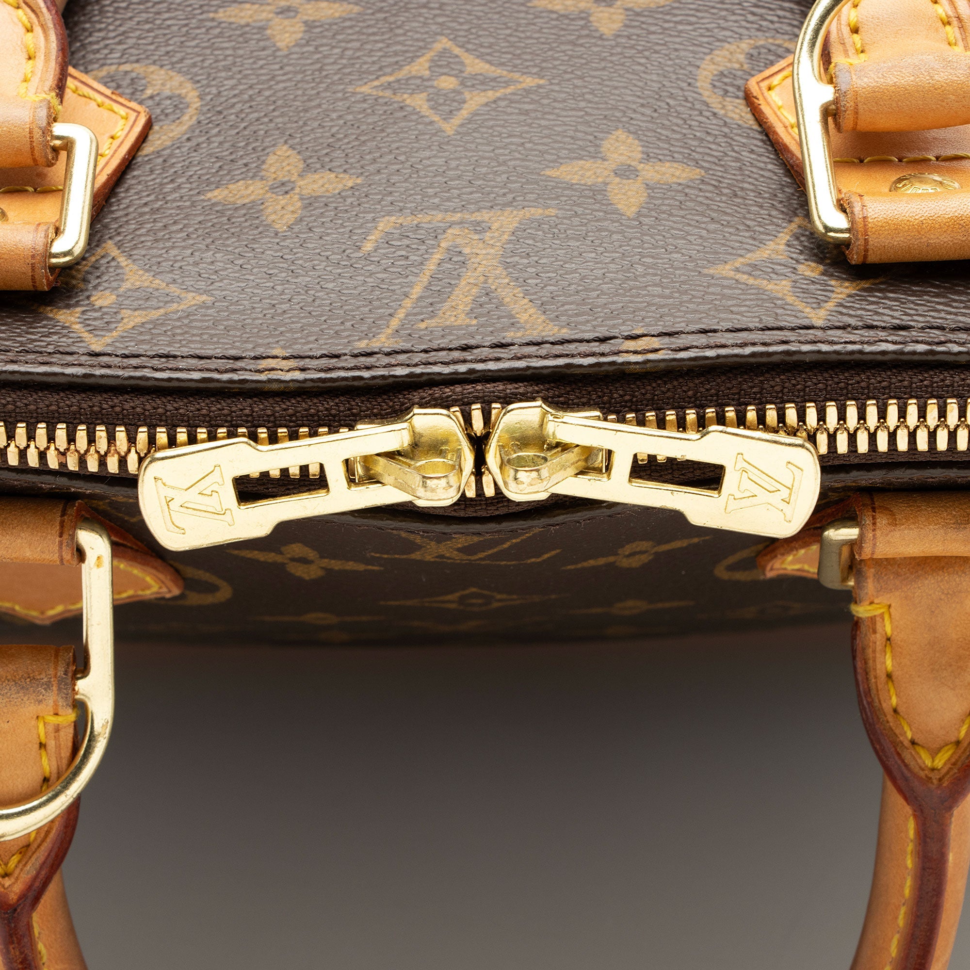 Louis Vuitton Vintage Monogram Canvas Alma PM Satchel