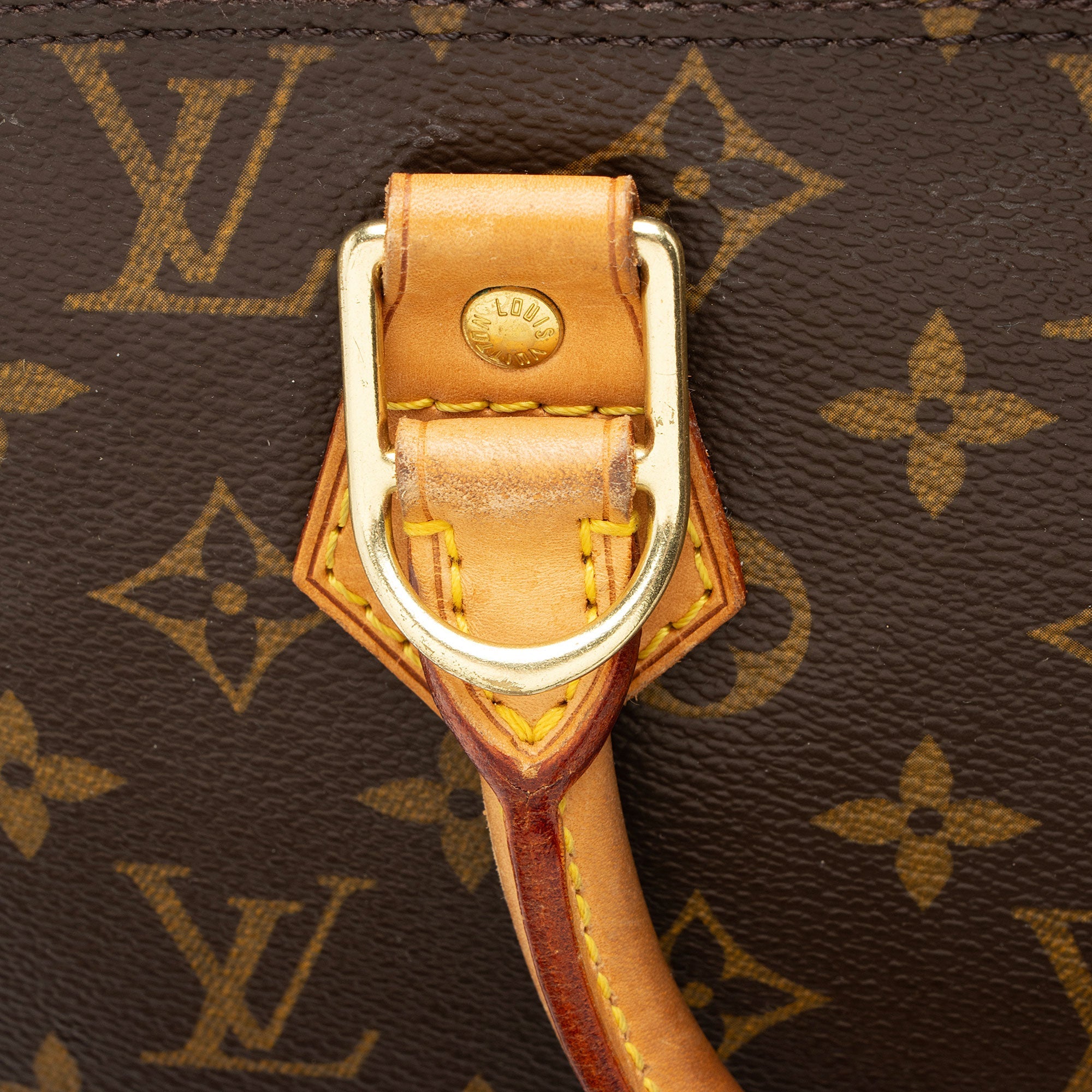 Louis Vuitton Vintage Monogram Canvas Alma PM Satchel