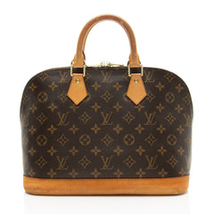 Louis Vuitton Vintage Monogram Canvas Alma PM Satchel