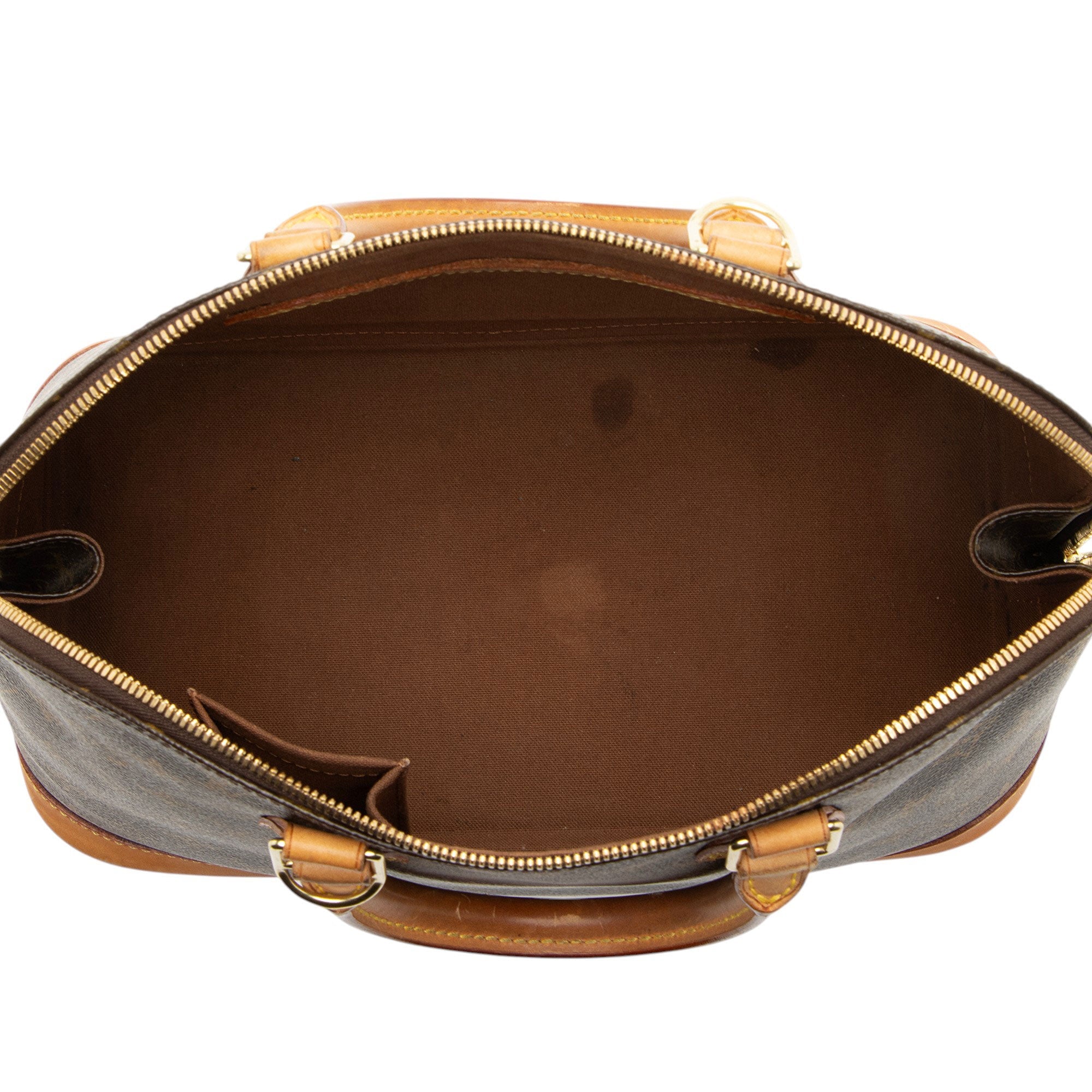 Louis Vuitton Vintage Monogram Canvas Alma PM Satchel