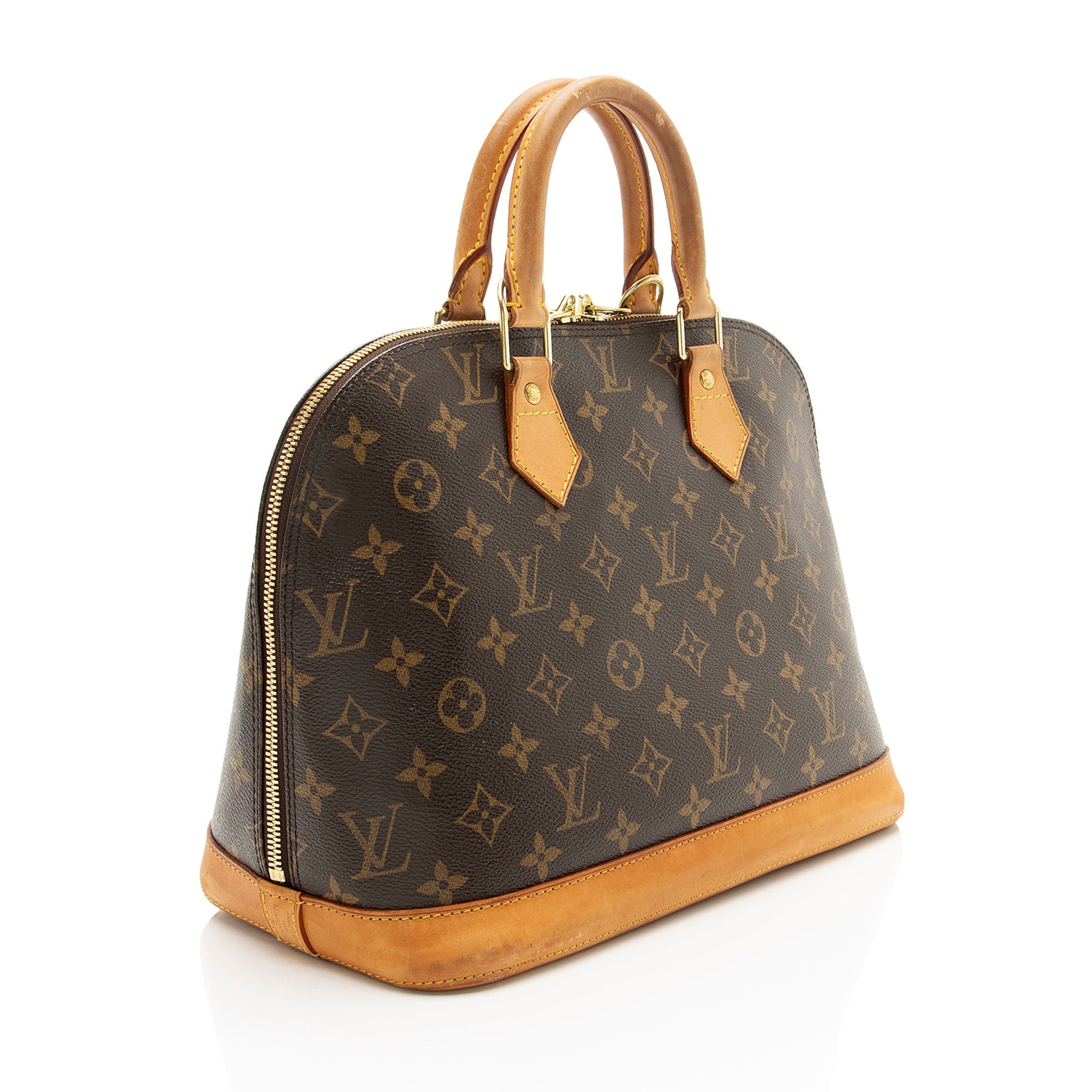 Louis Vuitton Vintage Monogram Canvas Alma PM Satchel