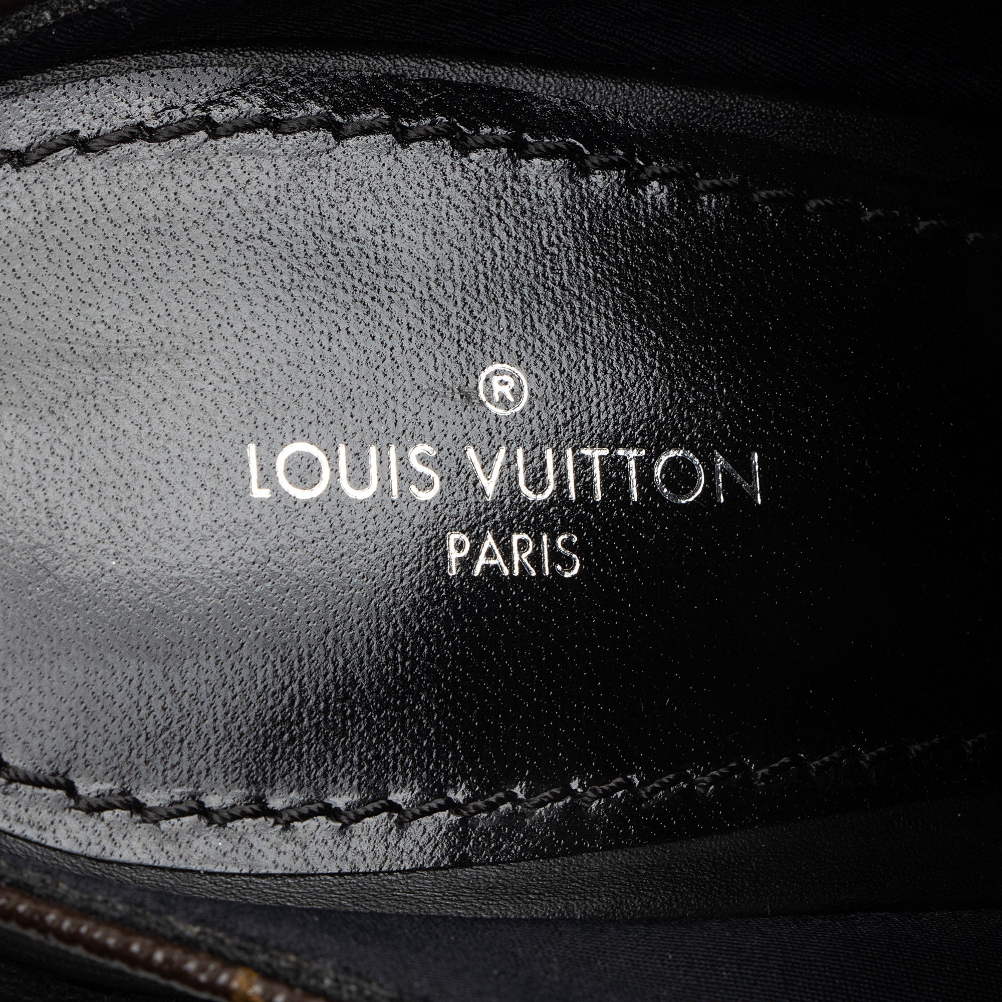 Louis Vuitton Monogram Canvas Beaubourg Open Back Derby Platform Loafers - Size 7 / 37