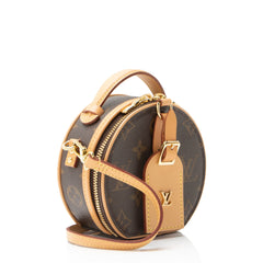 Louis Vuitton Monogram Canvas Boite Chapeau Mini Shoulder Bag