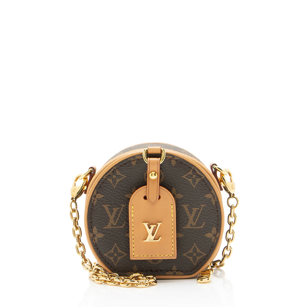 Louis Vuitton Monogram Canvas Boite Chapeau Necklace Bag