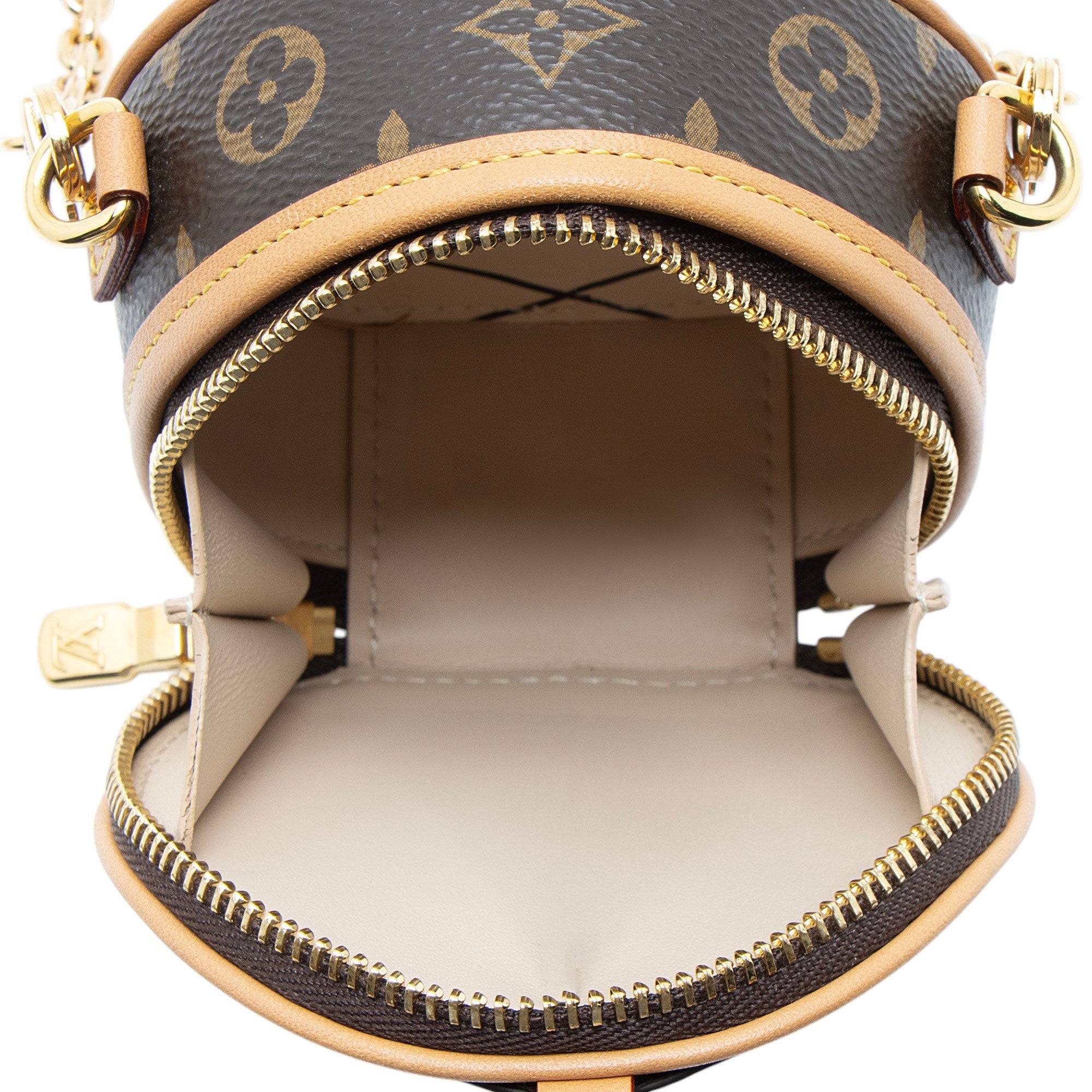 Louis Vuitton Monogram Canvas Boite Chapeau Necklace Bag