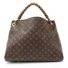 Louis Vuitton Monogram Canvas Braided Artsy MM Shoulder Bag