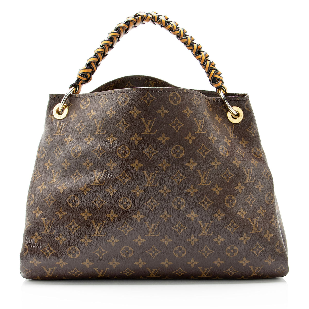 Louis Vuitton Monogram Canvas Braided Artsy MM Shoulder Bag