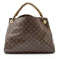 Louis Vuitton Monogram Canvas Braided Artsy MM Shoulder Bag