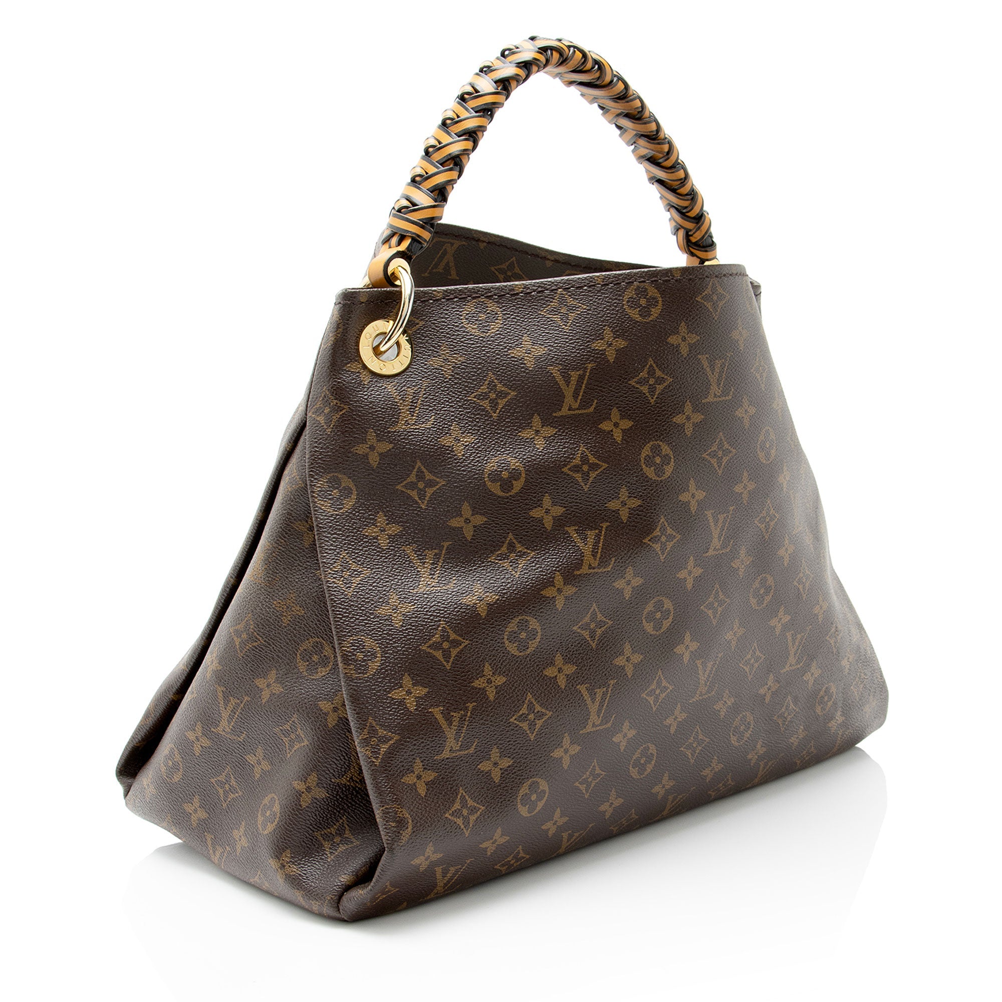 Louis Vuitton Monogram Canvas Braided Artsy MM Shoulder Bag