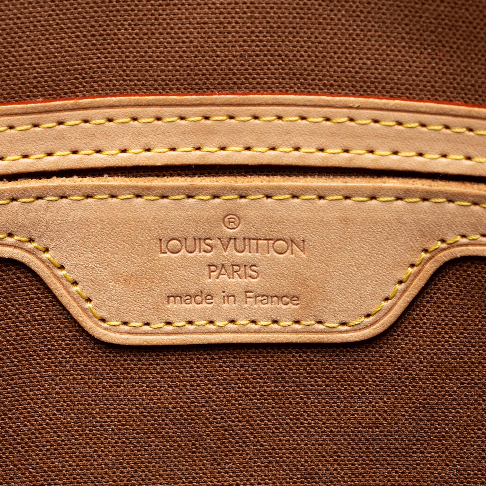 Louis Vuitton Monogram Canvas Cabas Mezzo Tote