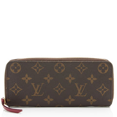 Louis Vuitton Monogram Canvas Clemence Wallet