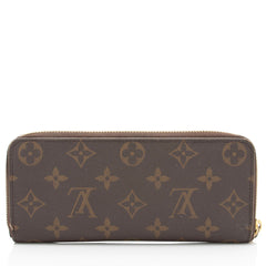 Louis Vuitton Monogram Canvas Clemence Wallet