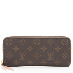 Louis Vuitton Monogram Canvas Clemence Wallet