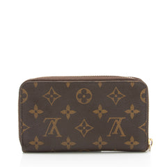 Louis Vuitton Monogram Canvas Compact Zippy Wallet