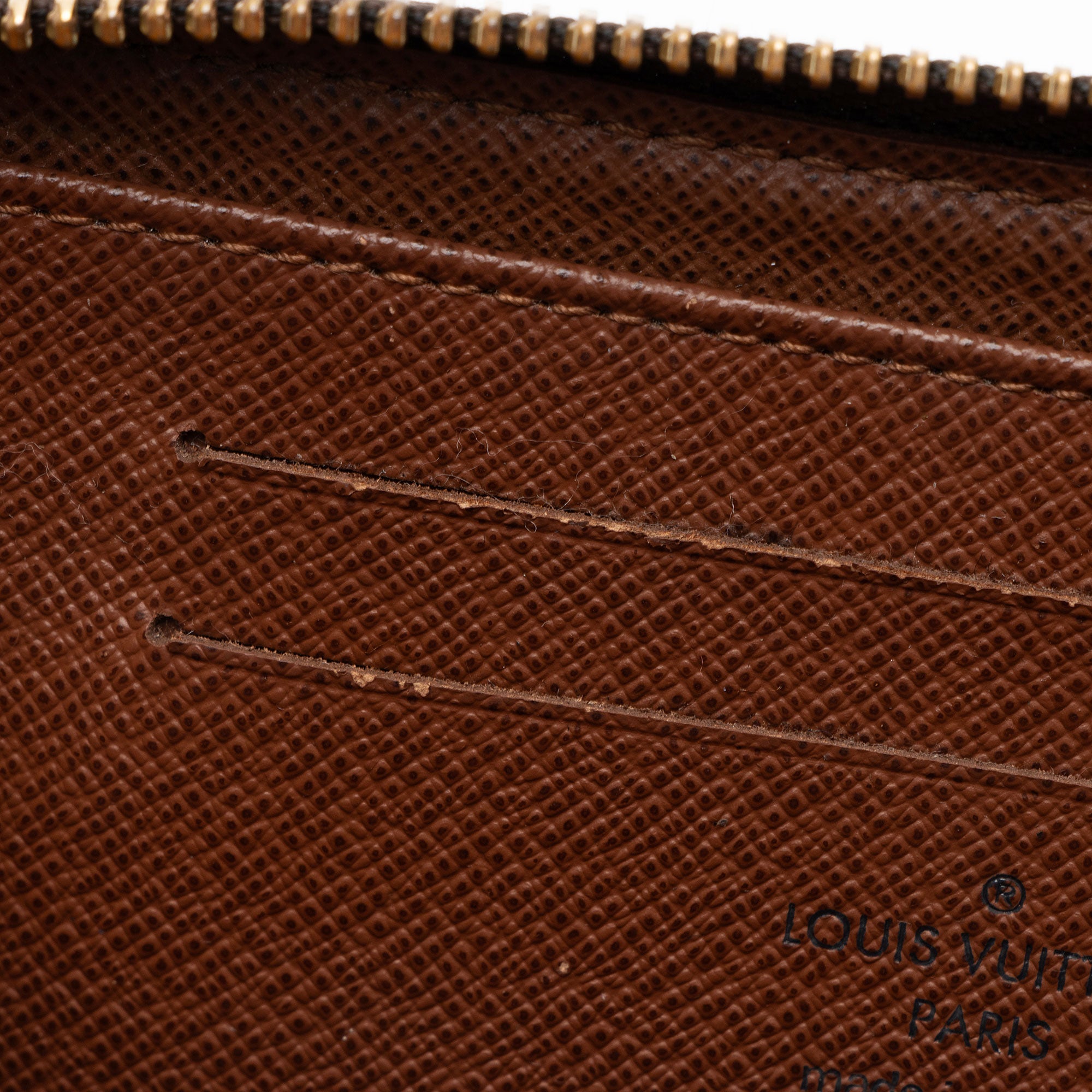 Louis Vuitton Monogram Canvas Compact Zippy Wallet