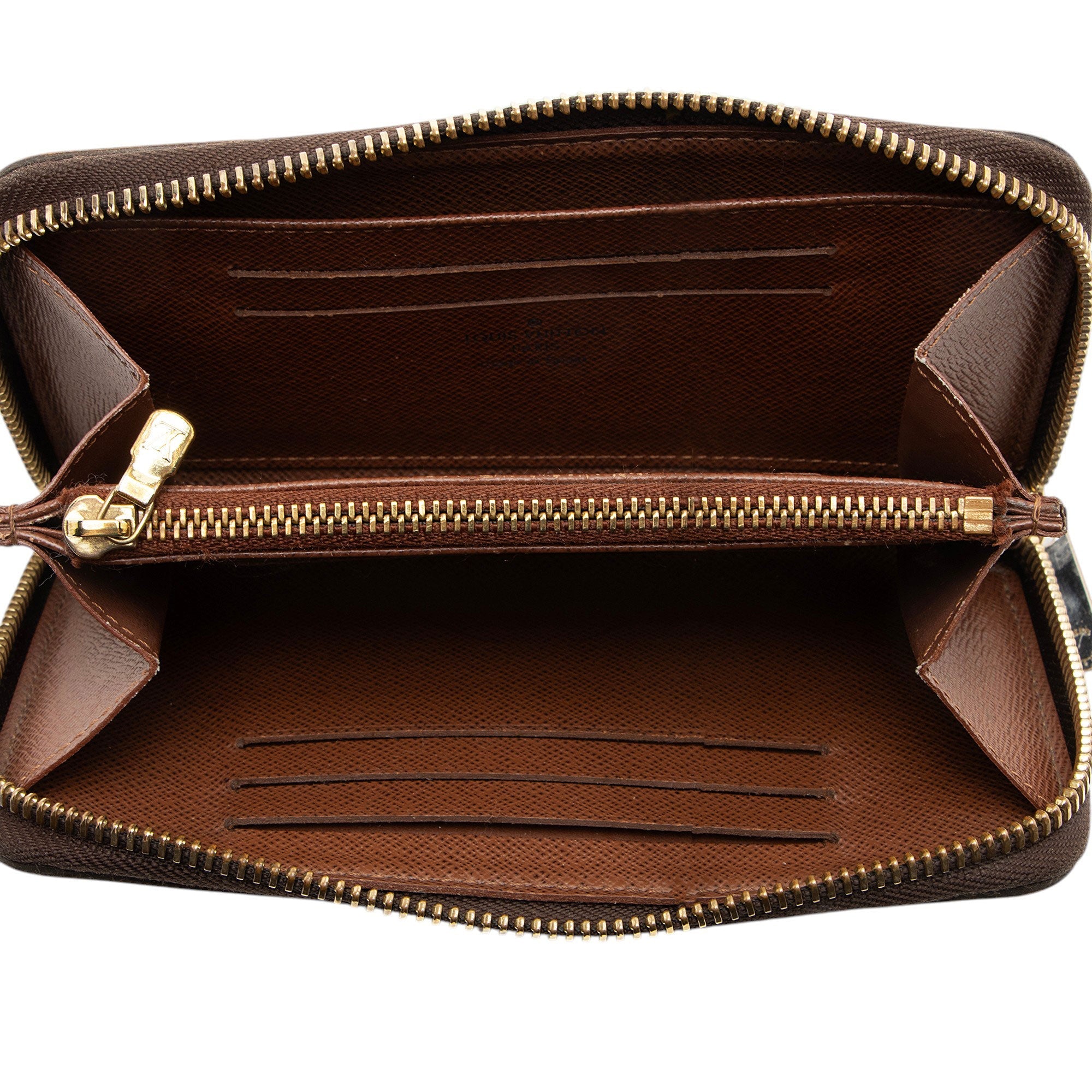 Louis Vuitton Monogram Canvas Compact Zippy Wallet