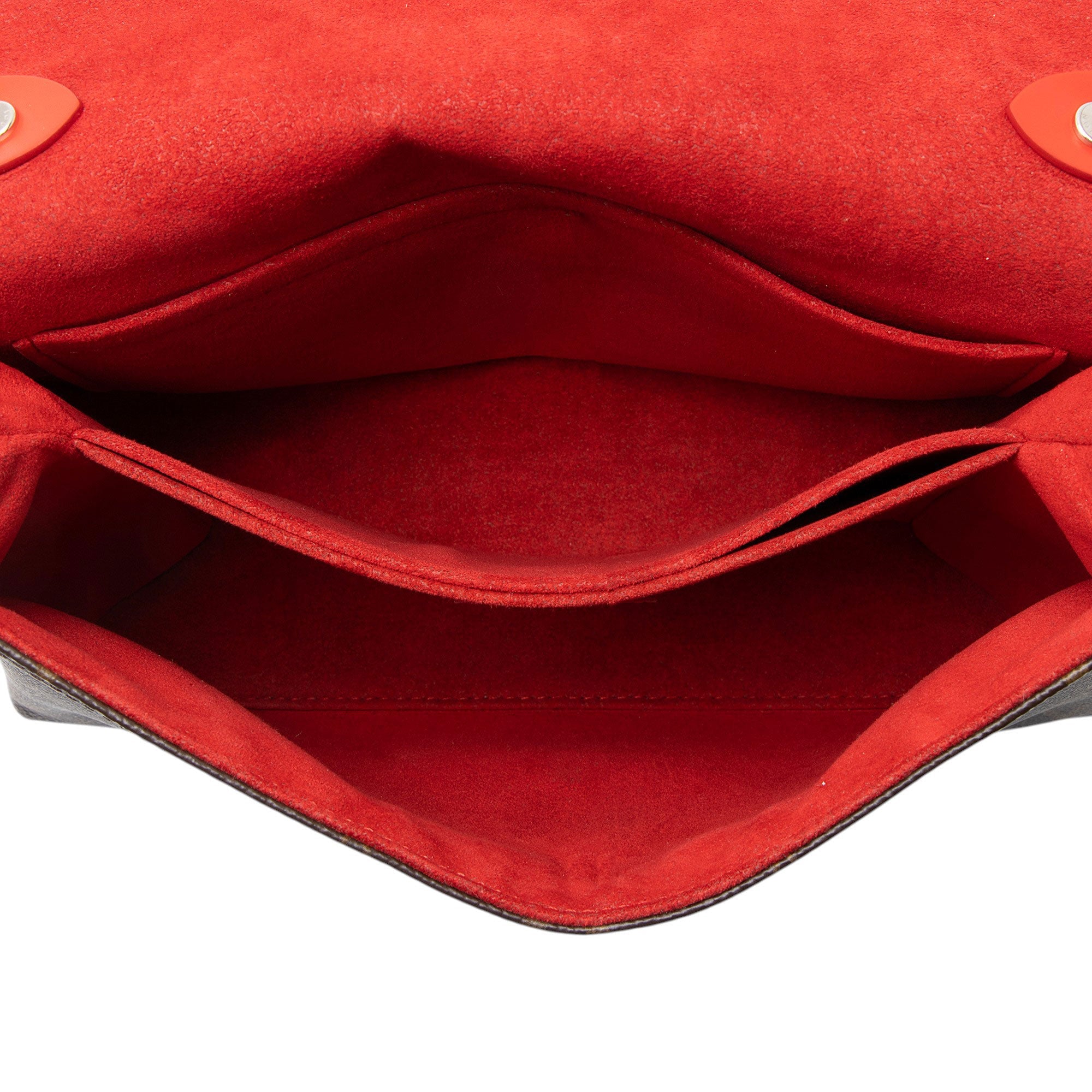 Louis Vuitton Monogram Canvas Epi Leather Saint Michel Shoulder Bag