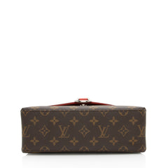 Louis Vuitton Monogram Canvas Epi Leather Saint Michel Shoulder Bag