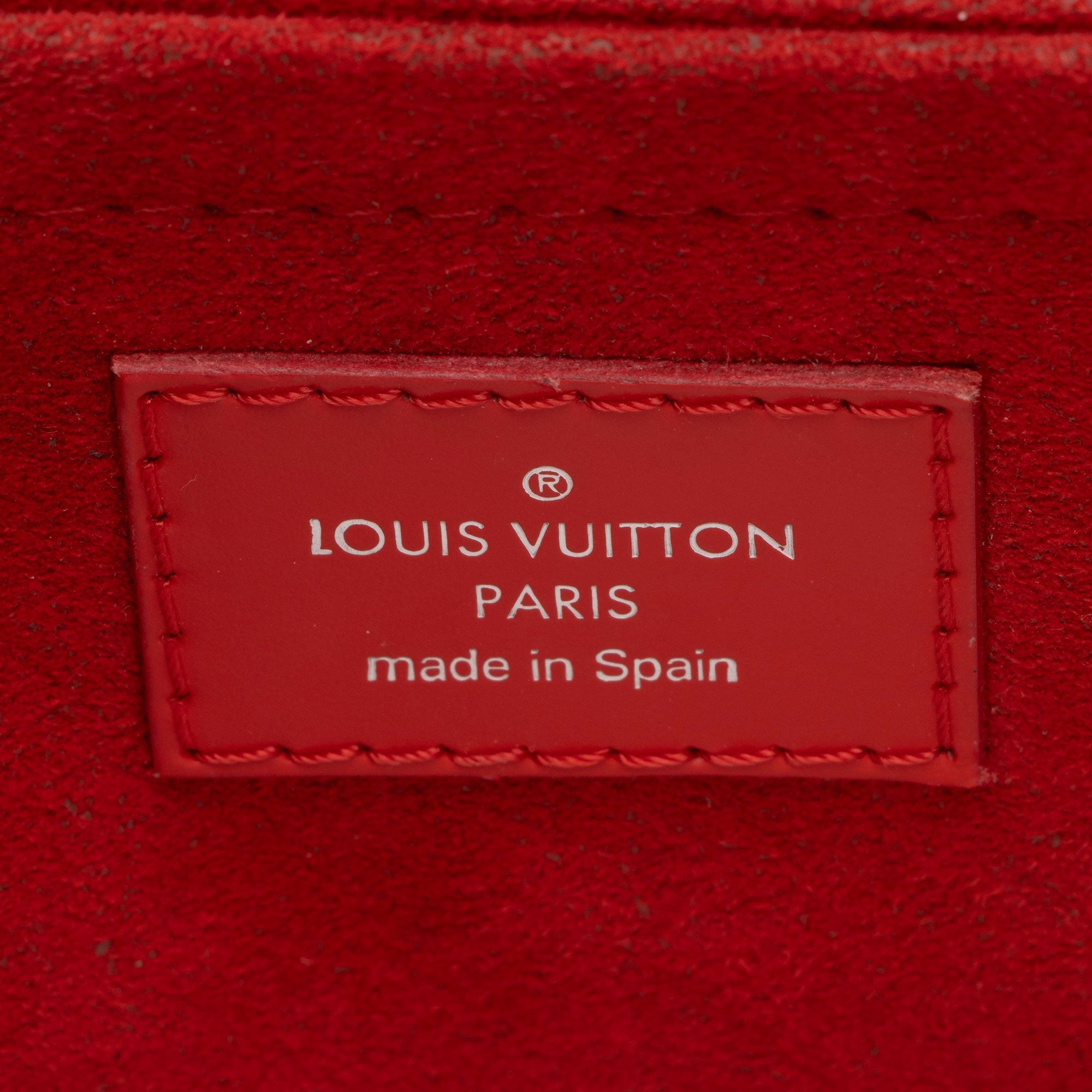 Louis Vuitton Monogram Canvas Epi Leather Saint Michel Shoulder Bag