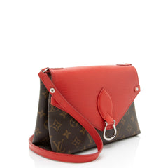 Louis Vuitton Monogram Canvas Epi Leather Saint Michel Shoulder Bag