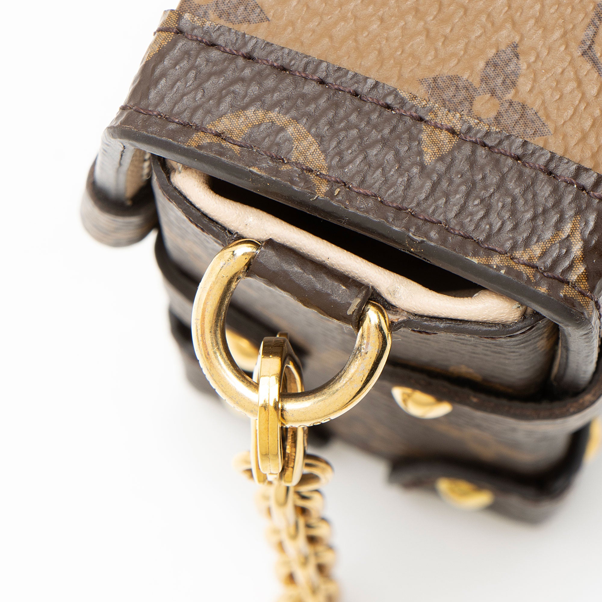 Louis Vuitton Monogram Canvas Essential Trunk NM Shoulder Bag