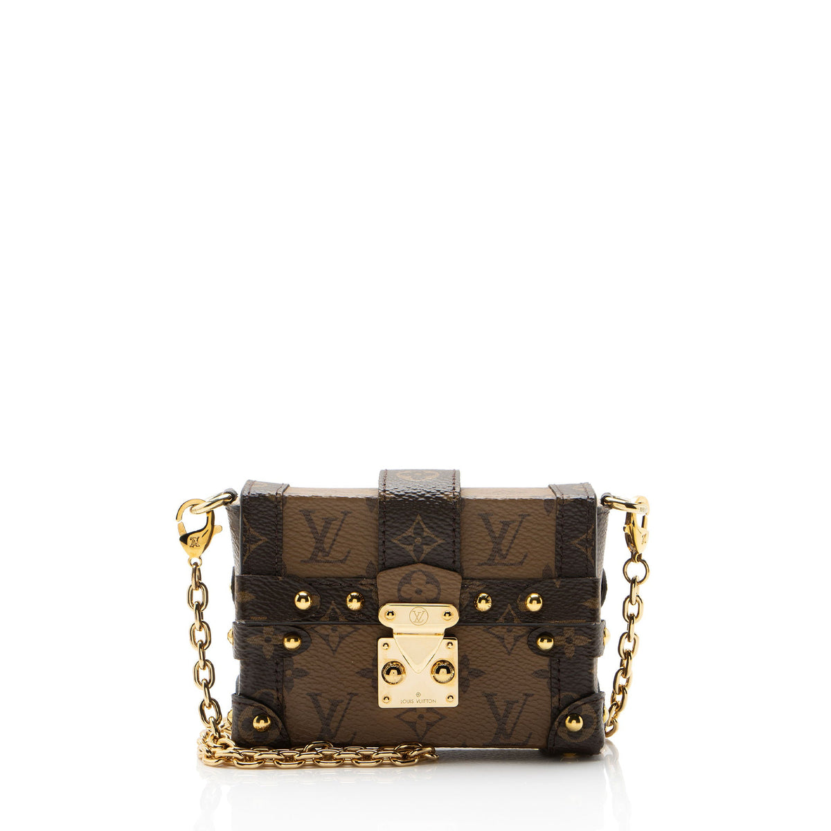 Louis Vuitton Monogram Canvas Essential Trunk NM Shoulder Bag