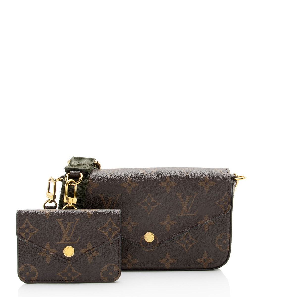 Louis Vuitton Monogram Canvas Felicie Strap & Go Crossbody