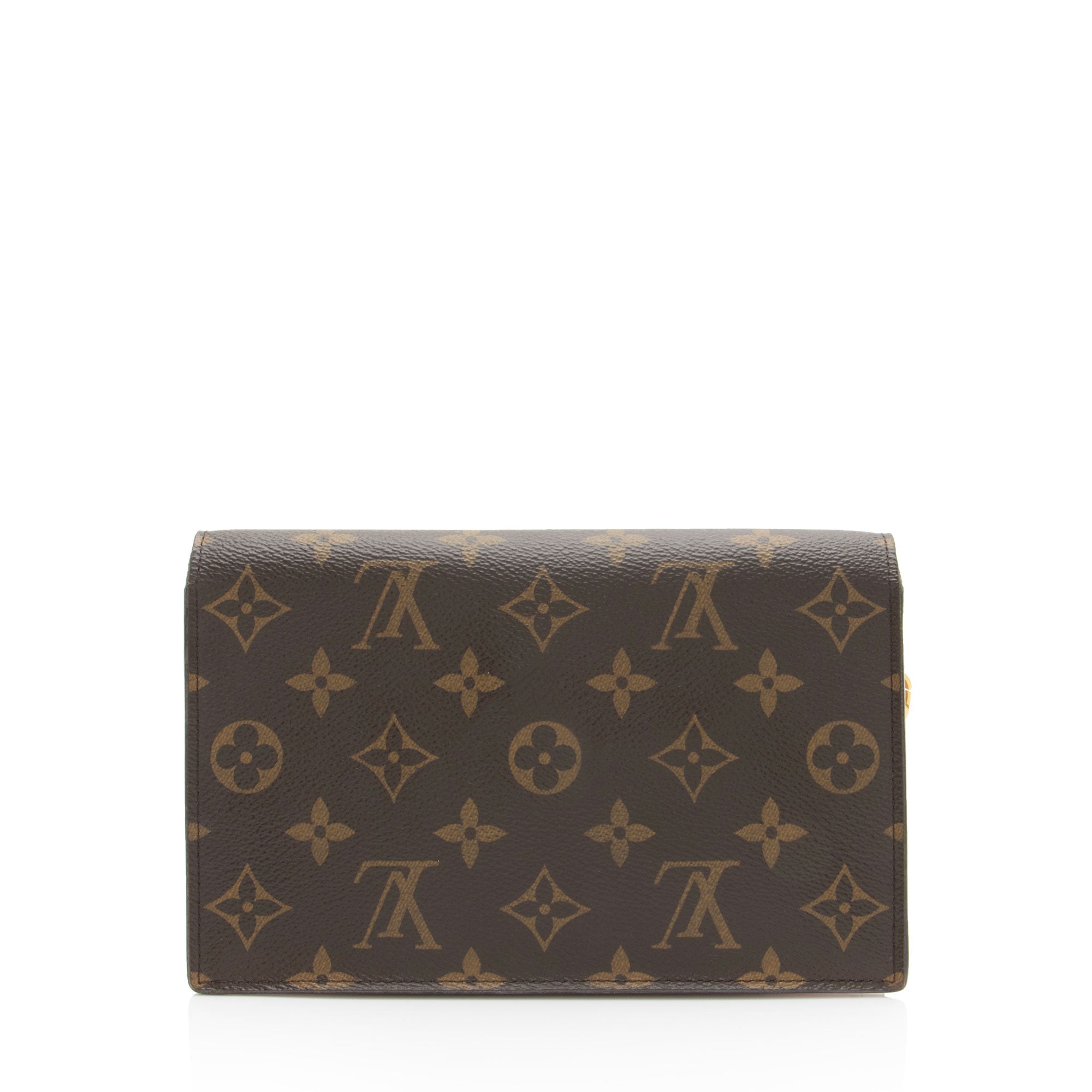 Louis Vuitton Monogram Canvas Flore Chain Wallet