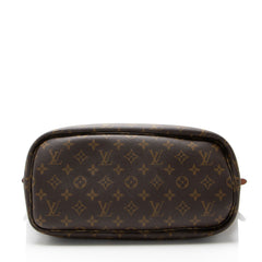 Louis Vuitton Monogram Canvas Leather Inside Out Neverfull MM Tote