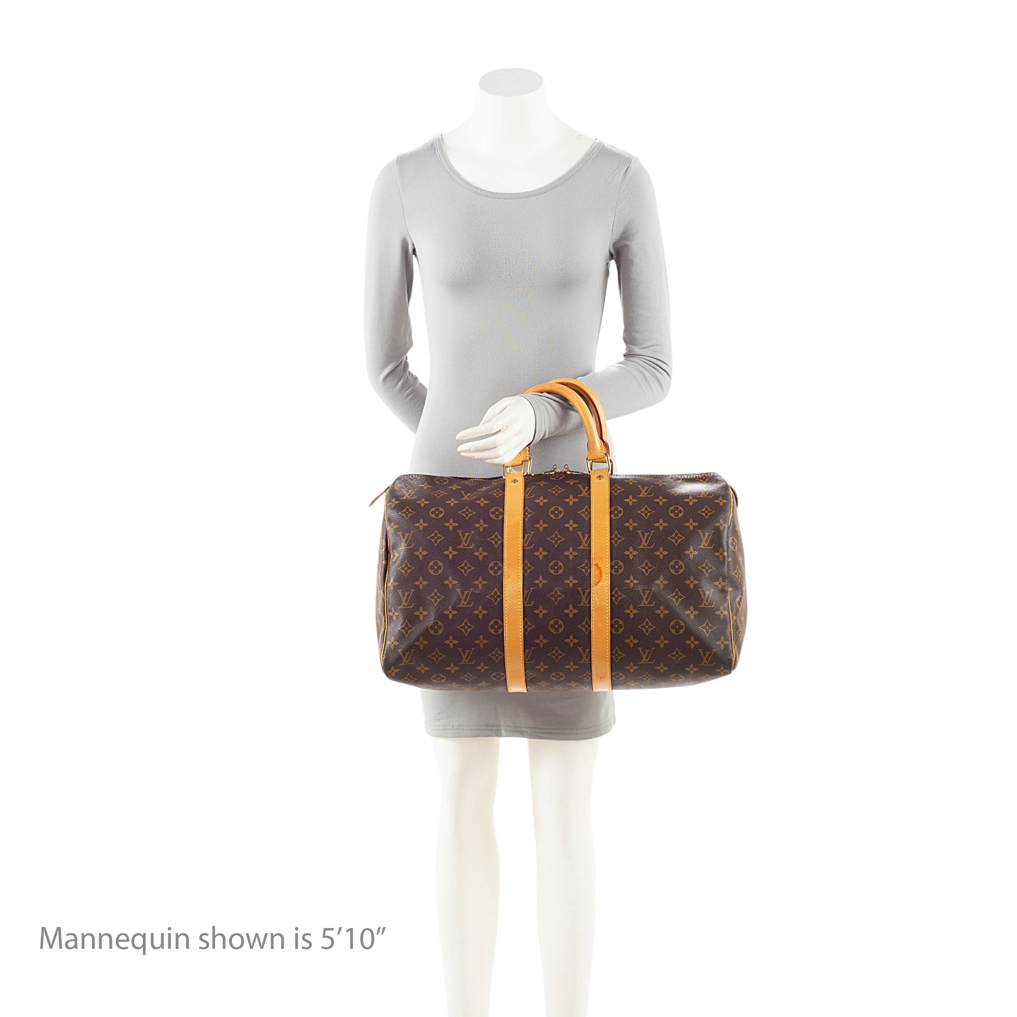 Louis Vuitton Vintage Monogram Canvas Keepall 45 Duffle