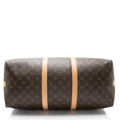 Louis Vuitton Monogram Canvas Keepall Bandouliere 50 Duffle