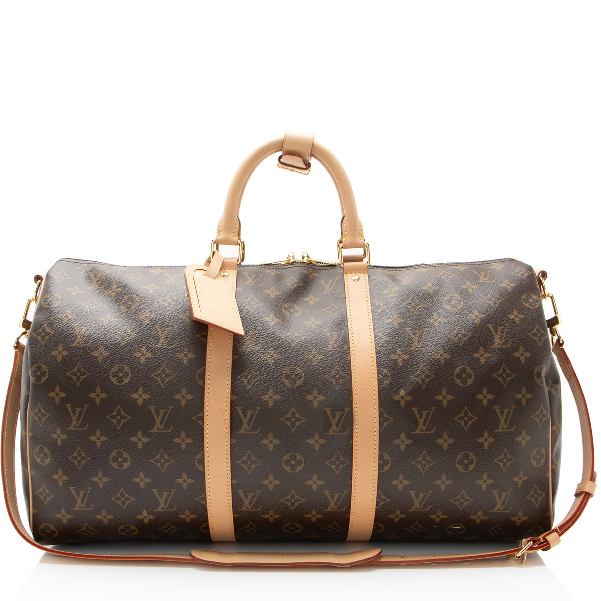 Louis Vuitton Monogram Canvas Keepall Bandouliere 50 Duffle
