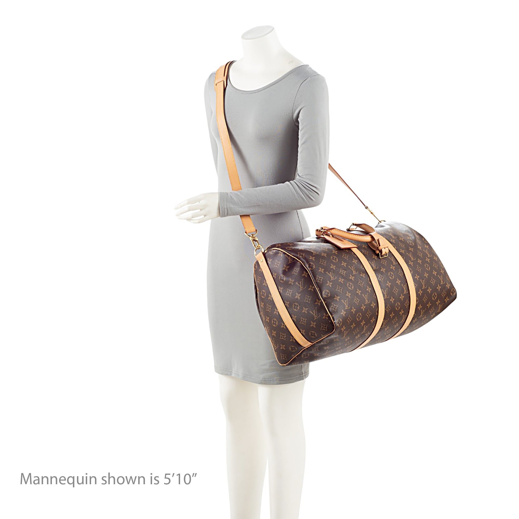 Louis Vuitton Monogram Canvas Keepall Bandouliere 50 Duffle